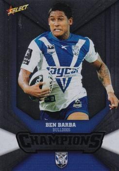 2011 NRL Champions - Silver Parallel #SP21 Ben Barba Front